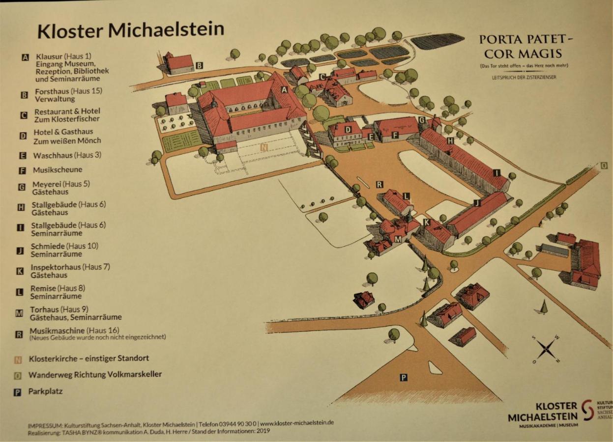 Hotel Gasthaus Weisser Moench Blankenburg  Exterior photo